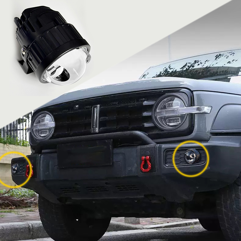 How well do bi-led and laser fog lights penetrate rain and fog?